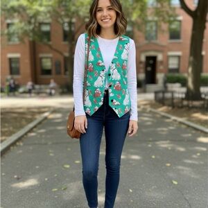 Disney Green Holiday 101 Dalmatians Vest